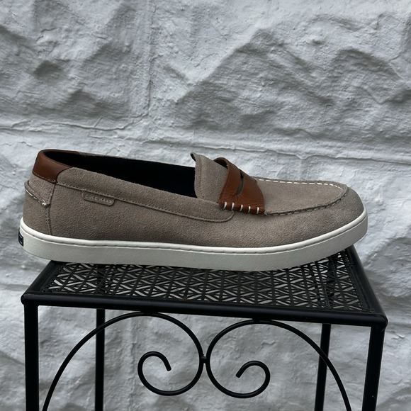 Cole Haan Nantucket Deck Slip On Loafers Nubuck Suede Mens Size 13M Casual NWOB - Picture 7 of 9